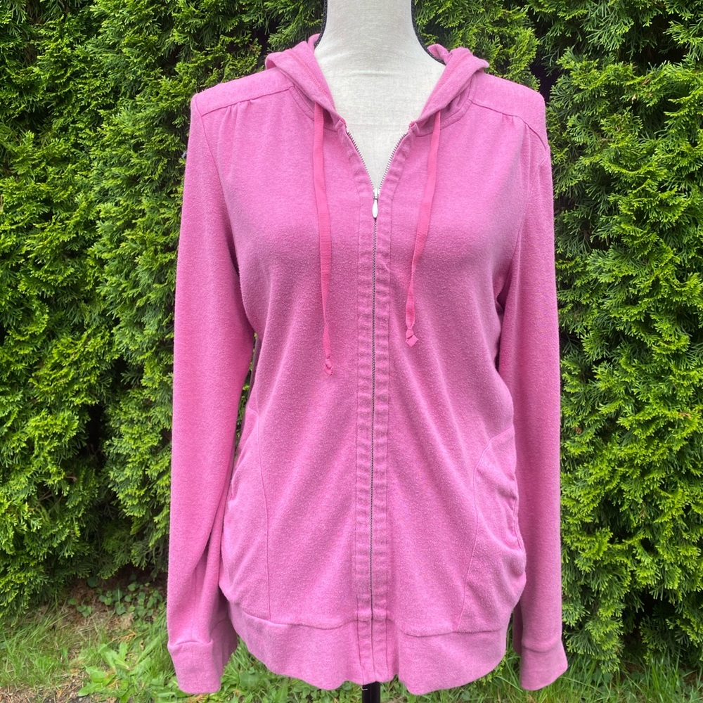 Pink soft hoodie